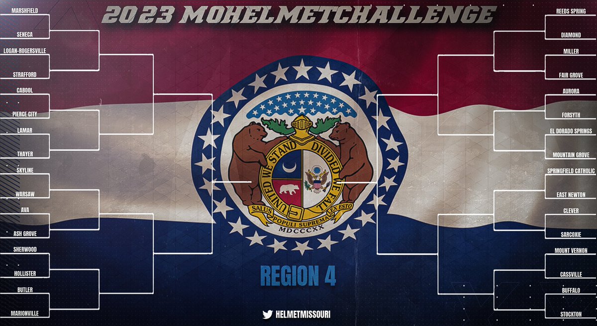 Region #⃣4⃣ in the 2023 #MOHelmetChallenge

Voting for this region will begin on Tuesday, June 27th ⌛️

Some SERIOUS contenders from this group 💯

To see all of the brackets and check out the helmets that will be in the competition, head to helmetmissouri.com