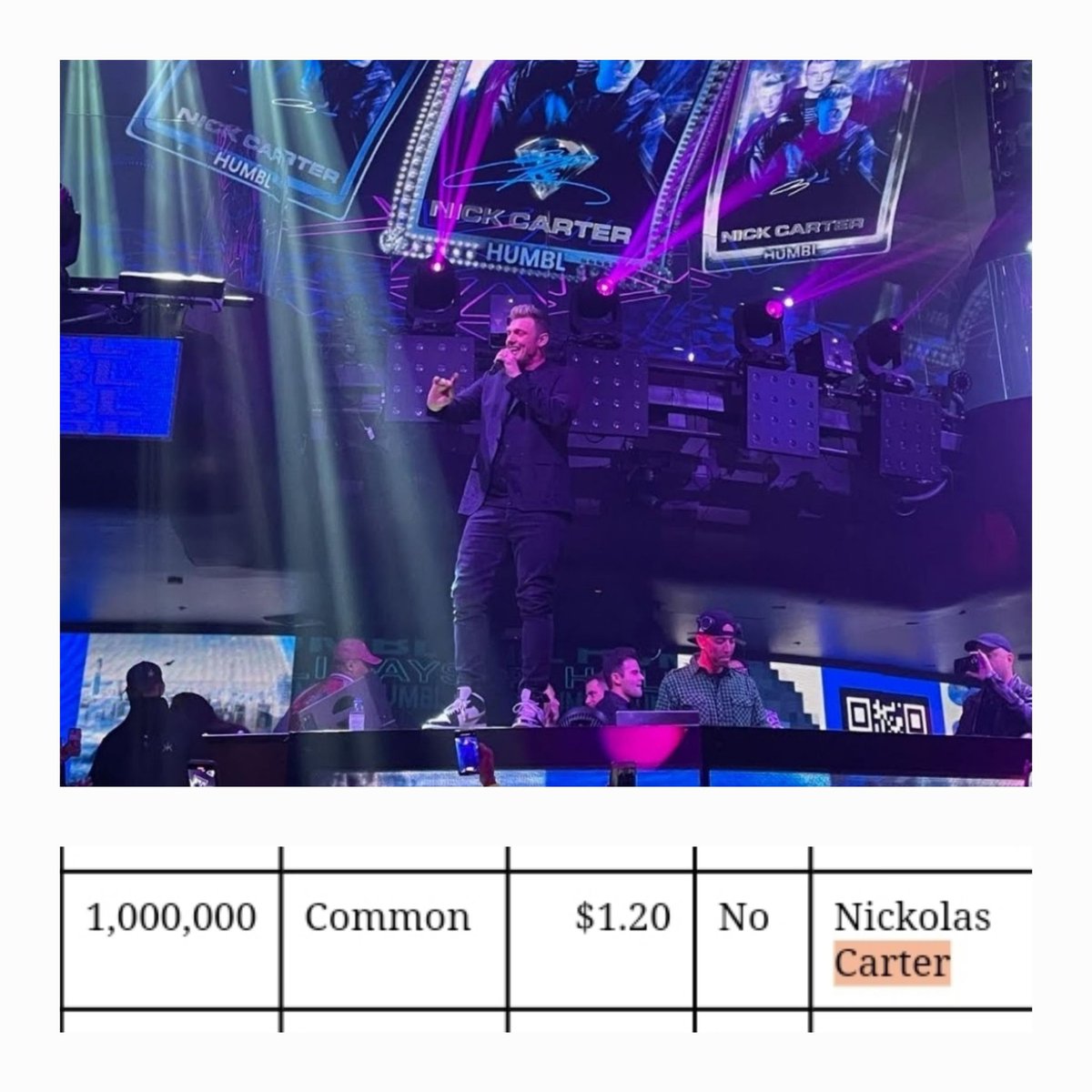 @FintechTvGlobal, please ask #HUMBL CEO Brian Foote why there seems to be no evidence of NFT ticketing being used at either the private Nick Carter concert in Vegas or the Motherland Samoa Concert.

Both Carter & the Samoan Group had a financial interest in $HMBL...