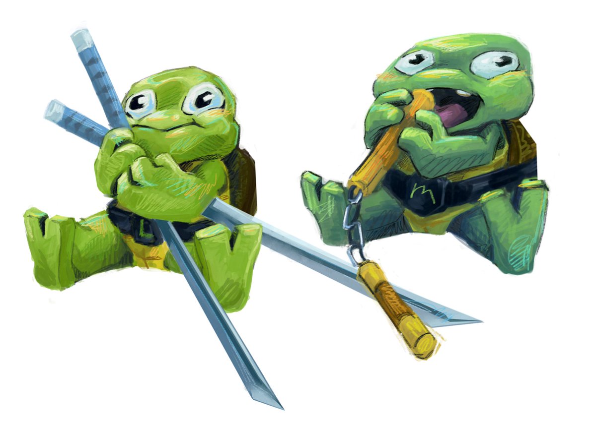 turt tots! 
#TMNT #tmntmutantmayhem #turtletots