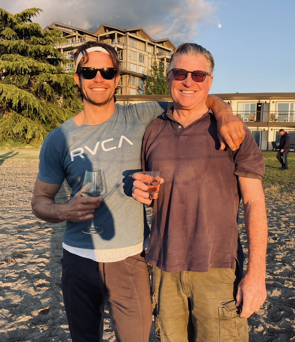 Smilin’ till the end of the rainbow with you brother. RIP Treat Williams ❤️