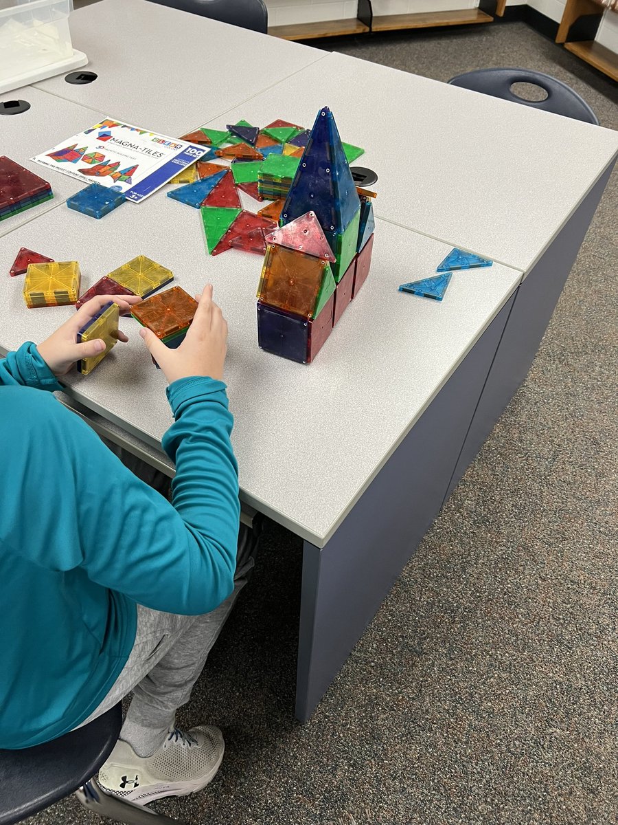 Maker Space activities in the library this week @StFrancisLondon All kids have a desire to build and create when given the opportunity to explore with new materials! I loved seeing their creativity come to life. It is important for teenagers to play!