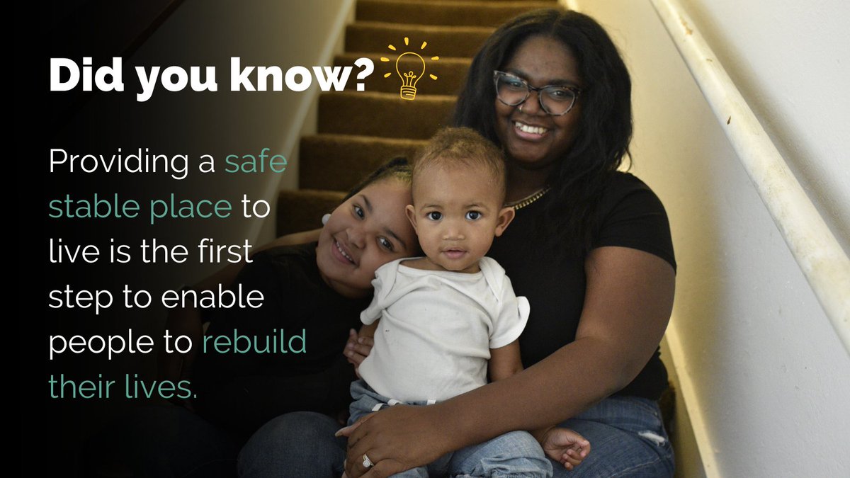 🏠 Housing is essential. 

💡When people have a safe, stable home they can afford, it makes other challenges — like health problems, unemployment, substance use, or mental illness — more manageable. 

#SolvingHomelessness