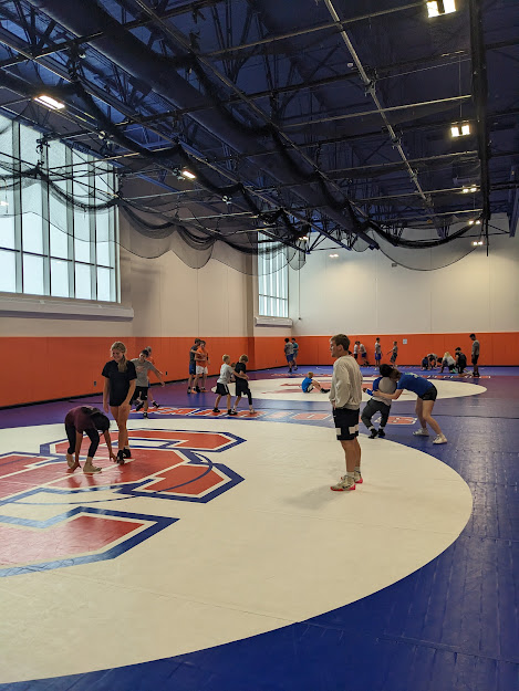 warriorscwrestl's tweet photo. Day #2 -- Warrior Tough Wrestling Camp in the books!  A great two days of wrestling with @nelson_brands!  
Thanks to the Sioux Center Booster Club and our sponsors:  Walinga Inc. / Snap Fitness / JB Transfer / Van Es Dentistry / Van't Hof Concrete
#attitudeofgratitude #sharper https://t.co/ae91Nh27d9