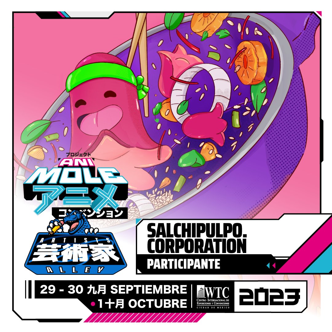 lamolemx's tweet photo. 🐙@salchipulpocorp es una pequeña empresa dedicada a ver anime 24/7
✏️#Tatoki cuenta historias a través del diseño y el tatuaje
🧙♀️@Zoehi7 dibuja tlacuaches, gatos y brujitas. Es autora del cómic Wayak
🤖@bulbotsarttoys es un ejército de regordetes personajes creados hace 13 años https://t.co/kq2osdoclu