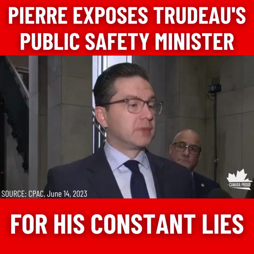 #PierrePoilievre The Only One Out There Fighting For Canada.. #LiberalLies #MarcoMustGo #Justincompetant .. #PierreForPM .. #FireMarco