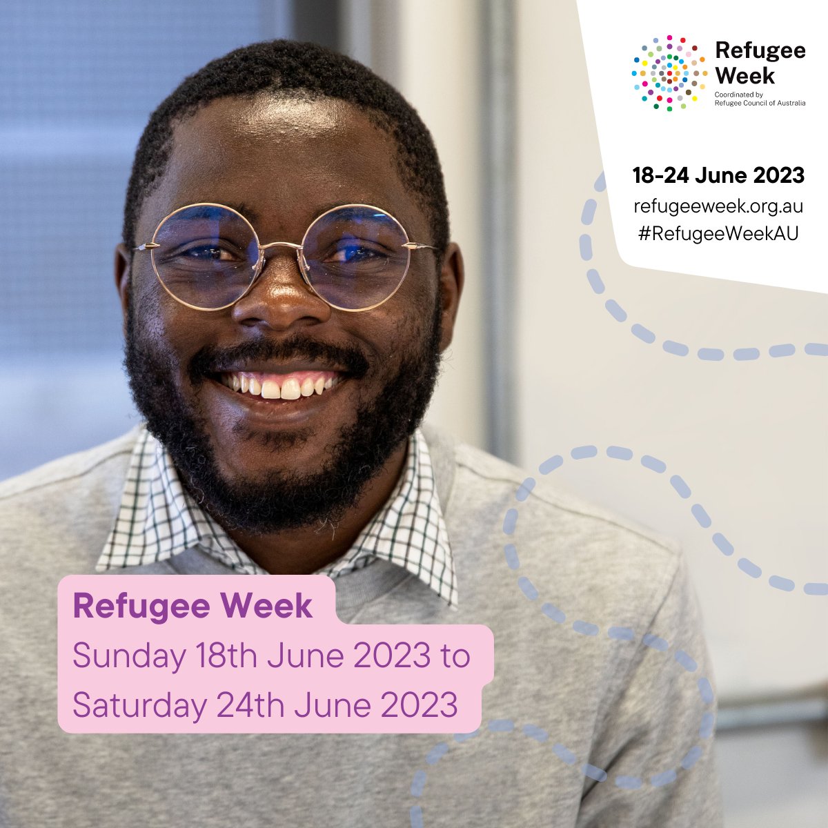 Refugee week kicks off Sunday 18th June 2023 through to Saturday 24th June 2023. 

It's time to celebrate the enormous contributions refugees have made to our society. 

#RefugeeWeekAU #findingfreedom #refugees #culturaldiversity #language #socialinclusion #community