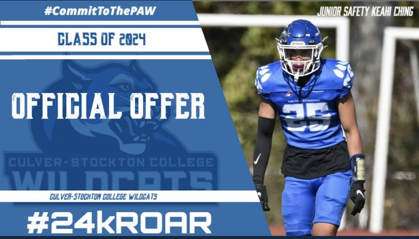 After a great conversation with @CoachCutshaw I’m extremely blessed to have received my first offer to play at the next level from Culver Stockton College
@DHHSsports @CoachFredGreen7 @RecruitGeorgia @dhhs_devildogs
