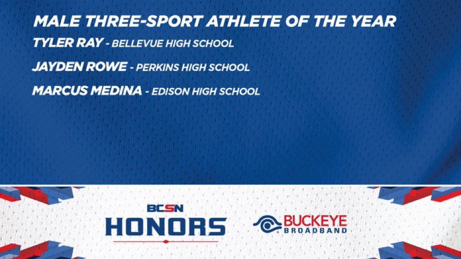 bcsredmensports's tweet photo. Congrats Ty Ray on being selected #BCSNEHonors23 Male 3-Sport Athlete of the Year
#GoRed 🅱️ #Proud https://t.co/WyJZlbmFTu