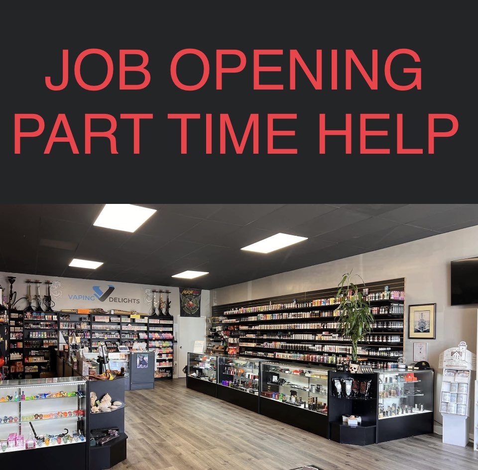 Part time opening for 2-3 week nights and one day on weekends. PM for details. 

9774 Center St
Manassas, VA 20110