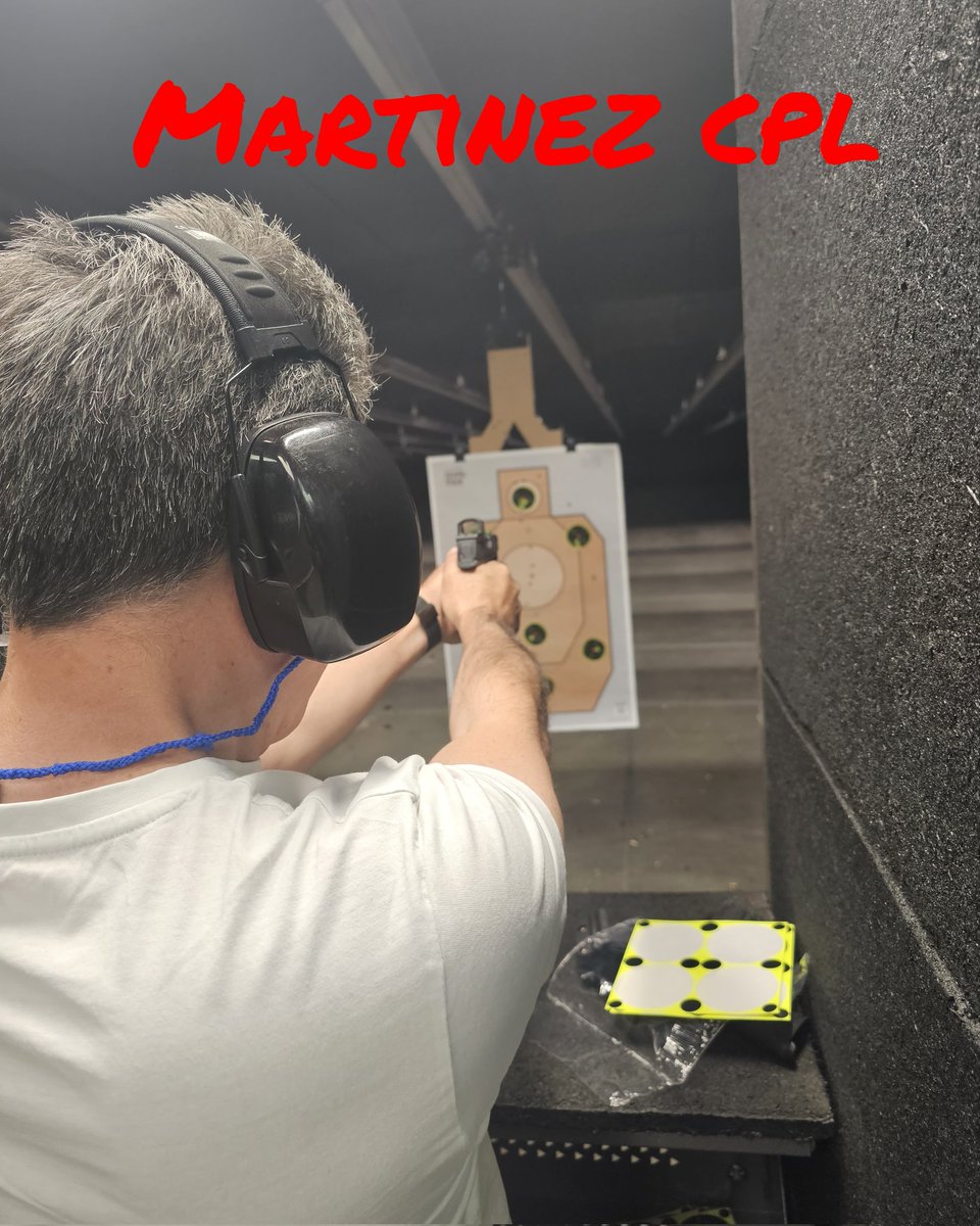 MARTINEZ CPL 
.
#vigilance #BeSafe 
. 
#cpl #nra #uscca #concealedcarry #ccw #firearmstraining #selfdefense #firearm #everydaycarry #pistol #handgun #2a #firearms #secondamendment #homedefense #gunowner #safety #shield #smithandwesson #glock #sigsauer #sig #beretta #remington