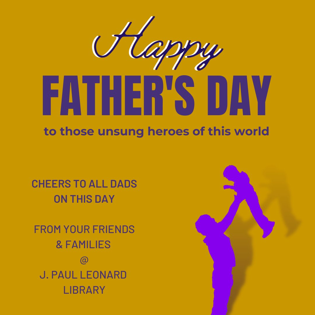 J Paul Leonard Library tweet media