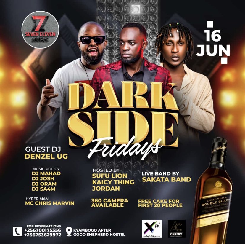 djchrismarvin's tweet photo. This time with @XfmUG DJ @denzel at @711Lounge vibes with me @djchrismarvin so come though for best party https://t.co/xopR2BQN6x