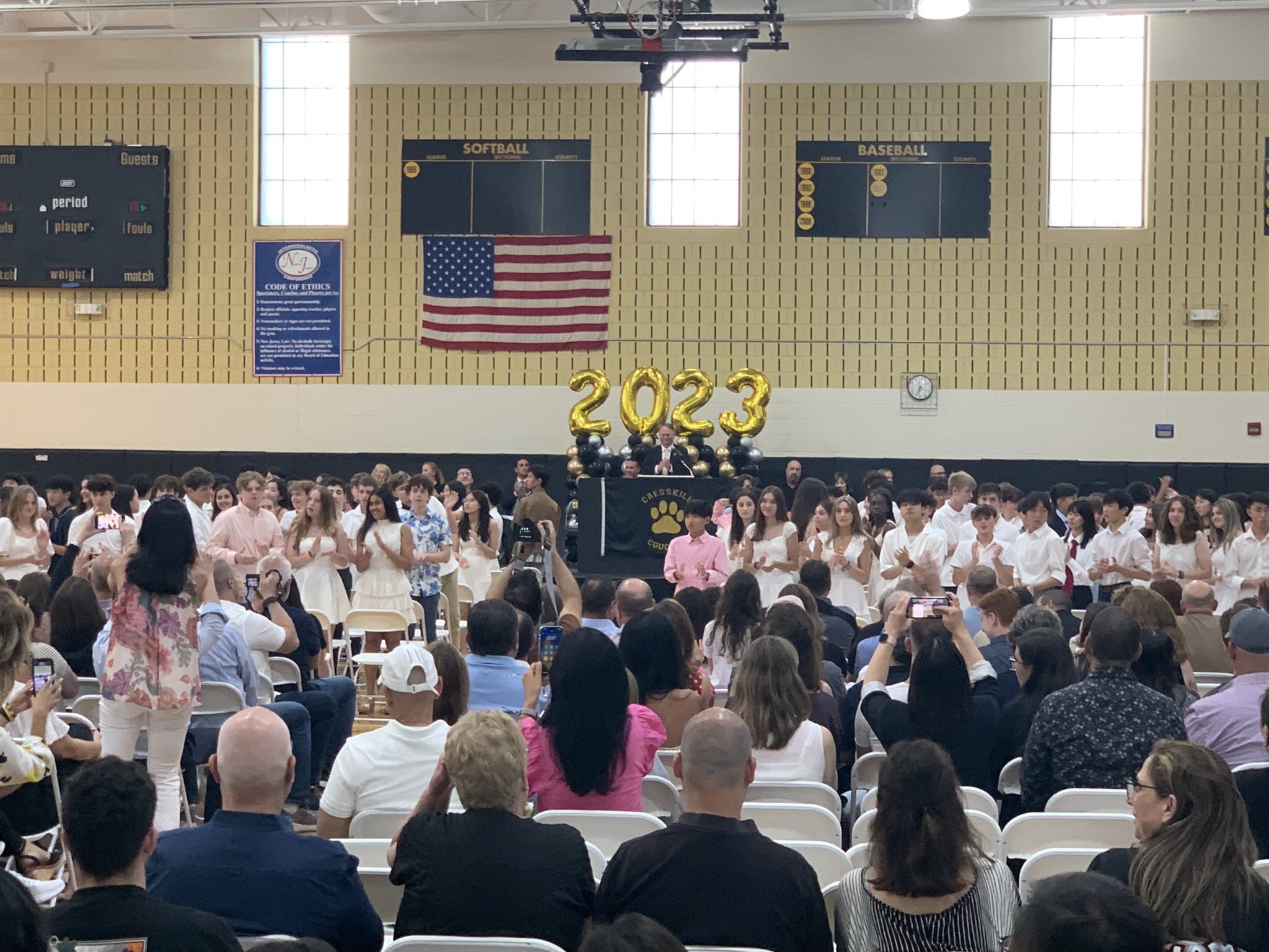 Cresskill MS/HS on Twitter "2023 Middle School Moving Up ceremony! 🎓👏🐾