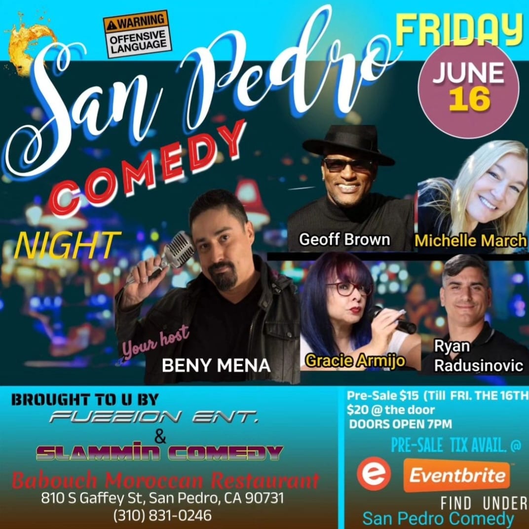 MichMarchComic's tweet image. San Pedro! Come on out, Friday, June 16!