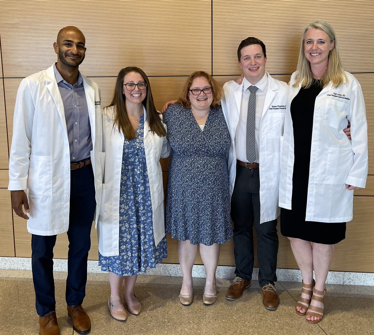 PoissonIrani's tweet photo. Cheers to these graduating chief residents who absolutely crushed it this year! Chief year is harder than you can imagine but so full of growth and moments of magic 💙🤍 #UMassIMResident #UMass_IMPriCare #UMass_Medicine https://t.co/c7gWjCNqqC