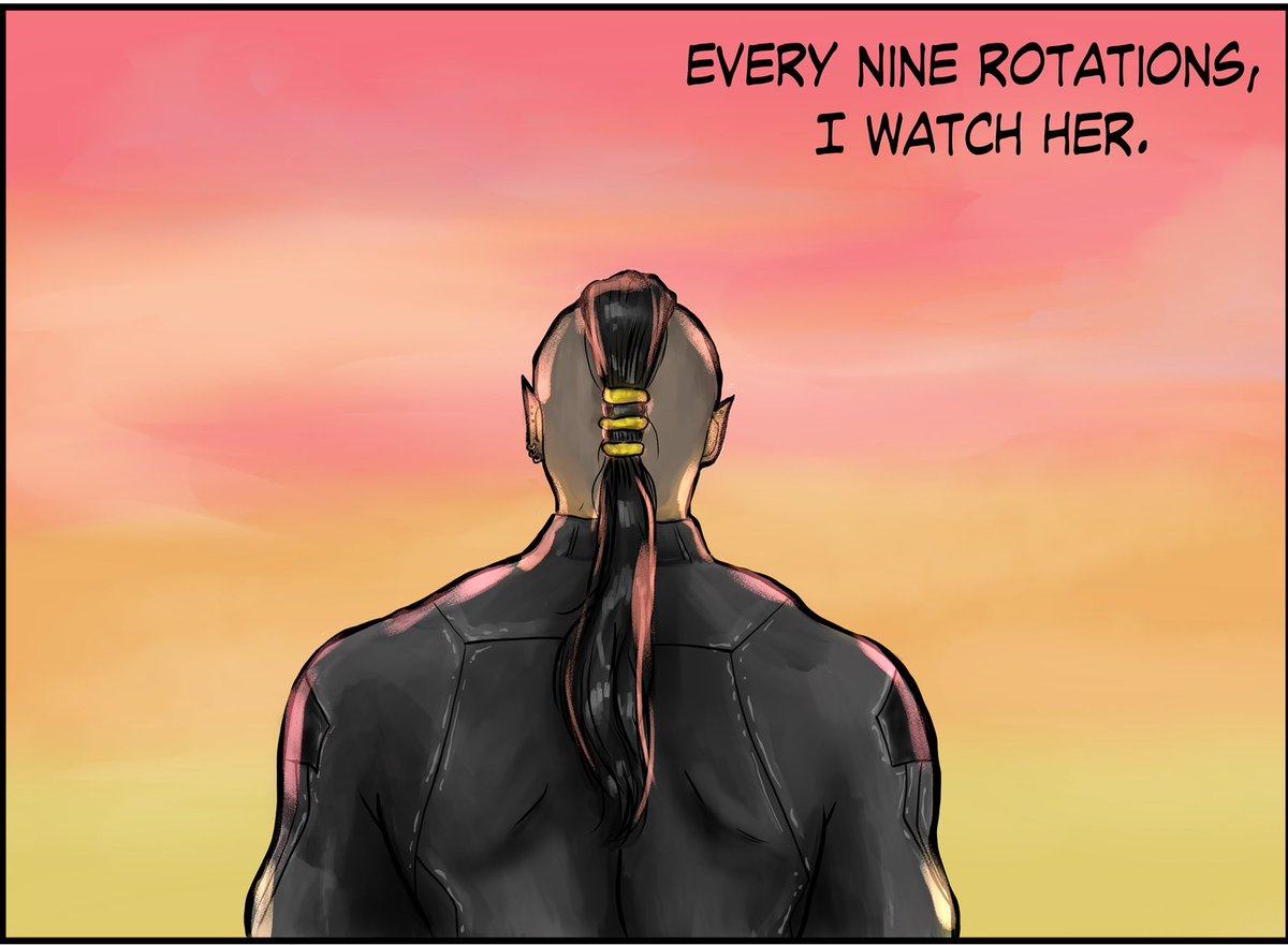 Illustrating my story Sparks of Unrest ✨