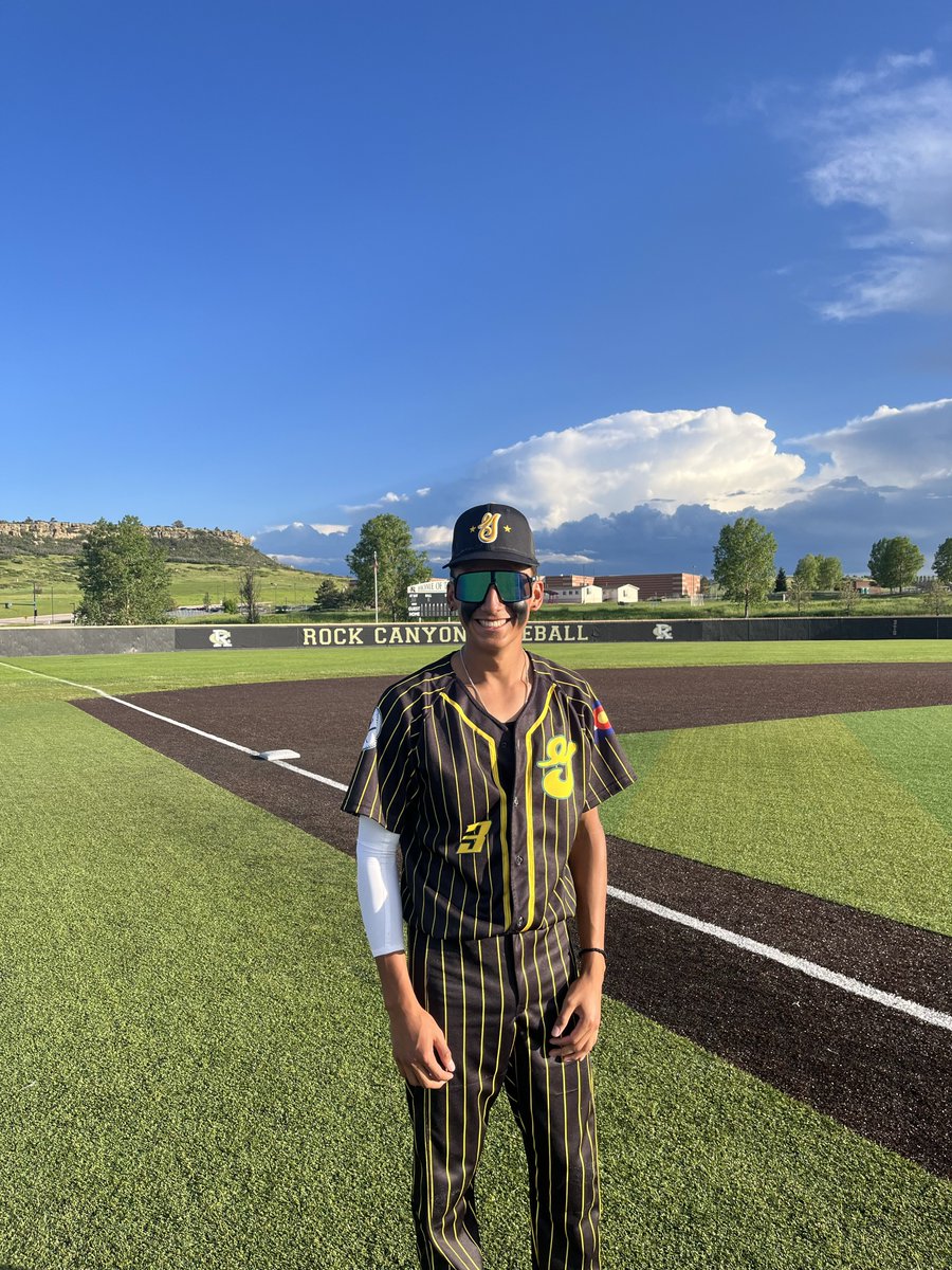 Five Tool Colorado (@fivetoolco) on Twitter photo F: <a href="/GOJObaseball/">GOJO Sports Baseball Club</a> 9, Colorado Rockies Silver Scout Team 8
PoG: Isaac Dellinger 2-4, 3B, 2 RBI, R F: <a href="/GOJObaseball/">GOJO Sports Baseball Club</a> 9, Colorado Rockies Silver Scout Team 8
PoG: Isaac Dellinger 2-4, 3B, 2 RBI, R