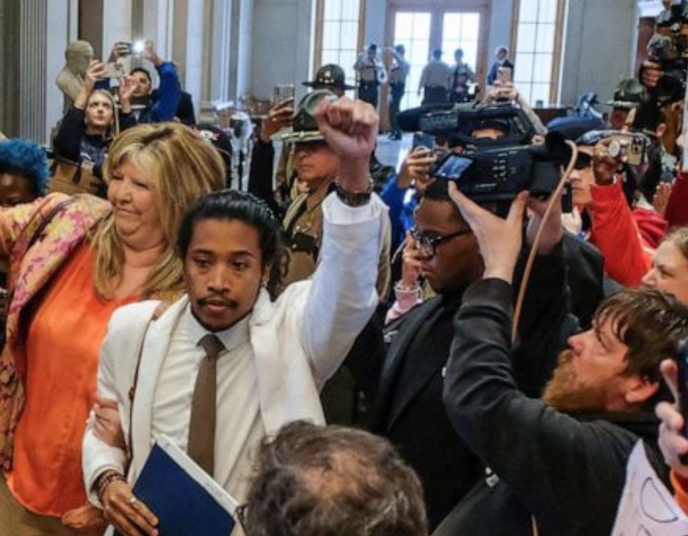 BREAKING: Justin Pearson, Democratic state rep kicked out of the Tennessee legislature for standing with students demanding life-saving gun reform, just WON his primary to get him BACK into office! It wasn't close. He DEMOLISHED his primary opposition; at this moment he's got…