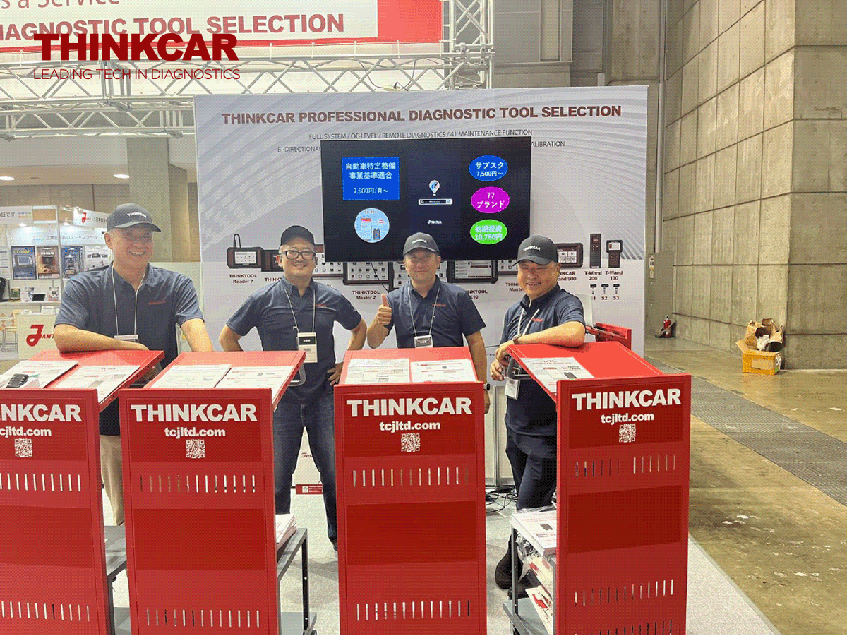 ObdThinkcar's tweet photo. THINKCAR at the 37th AUTO SERVICE SHOW 2023 in Japan!
Welcome to visit us at NO.129 stand in Tokyo Big Sight East Halls1,2,3 and Outdoor Exhibition Area! Learn more here: https://t.co/vf4jIhFXeN
#THINKCARJAPAN
#THINKCARTOKYO
#THINKCAR
#THINKTOOL https://t.co/ajB4sygUuw