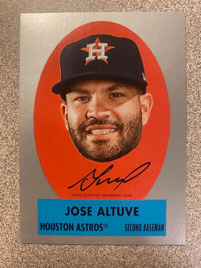 He's Back and Slugging!  Jose Altuve autographed limited to only 99 copies, $75. #Astros https://t.co/wjAlxZkh8E