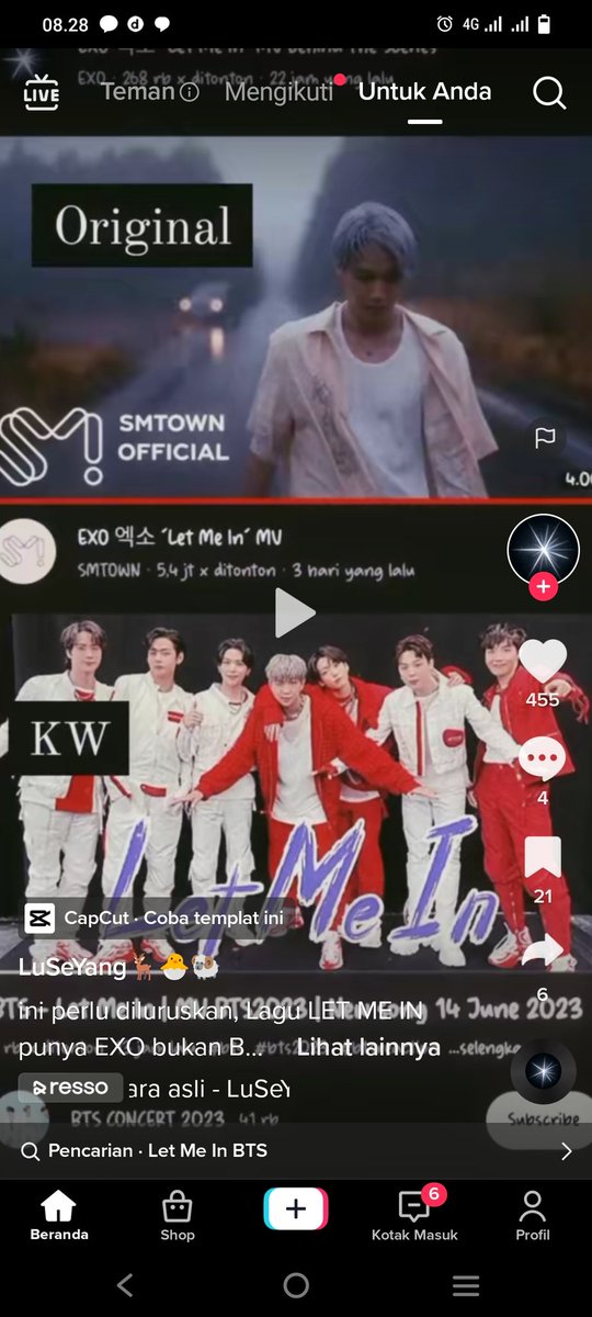 TOLONG LAH BUAT KONTENKREATOR TIKTOK, GA USAH DIKASIH PANGGUNG!! KALAU BUAT KEK GINI AJA MALAH BUAT ORANG LAIN PENASARAN, YANG ADA BUKAN NYA ITU AKUN TUMBANG VIEWS NYA TAMBAH NAIK TERUS‼️DARI PADA KALIAN STREAMING TUH KONTEN BAGUS LANGSUNG MV ASLI NYA YG KALIAN KONTENIN‼️