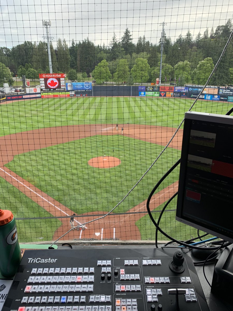 Directing LIVE from the press box #atthenat 

Catch the @vancanadians on milb.tv! First pitch at 7:05 PST