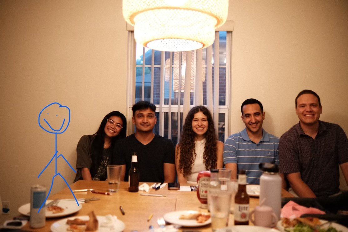 Noelani (Nui) Gonzales, D.O. (@nui_gonzales) on Twitter photo Pizza night with my coresidents / new bff’s, minus Pavan (<a href="/OkromelidzeLela/">Lela Okromelidze, MD</a> drew him in image 3). Thank you to @JoshSellwood3 and his wife, Carol for hosting ♥️🍕<a href="/MayoFL_RadRes/">Mayo Clinic Radiology Residency Florida</a> Pizza night with my coresidents / new bff’s, minus Pavan (<a href="/OkromelidzeLela/">Lela Okromelidze, MD</a> drew him in image 3). Thank you to @JoshSellwood3 and his wife, Carol for hosting ♥️🍕<a href="/MayoFL_RadRes/">Mayo Clinic Radiology Residency Florida</a>