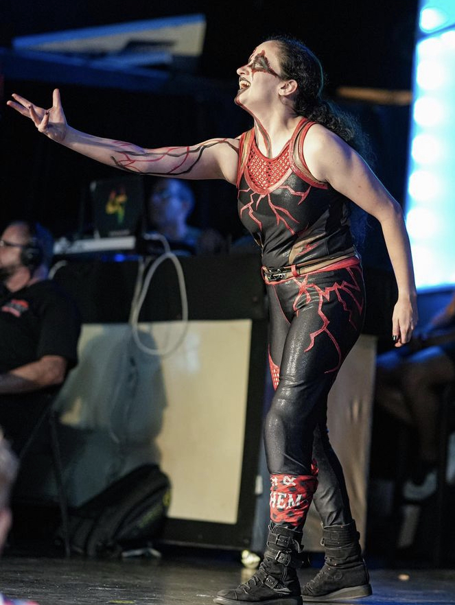 CCWAliveTV's tweet photo. "Through the darkness, we find strength. Embracing our demons, we rise above, for they are the fuel that ignites our inner fire. We are Invidia."
📸: @edwinc1017
😈 @weareinvidia13
#ccw #prowrestling #wrestling #demon #darkquote https://t.co/MGvwAiSXsV