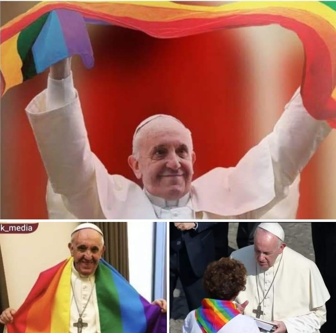 PAPA'DAN LGBT AÇILIMI
1 -
Katolik Kilisesi lideri Papa Francesco, bir LGBT derneğinin üyeleriyle yaptığı sohbette 'Tanrı çocuklarınızı olduğu gibi seviyor' dedi.
 ‘’Eşcinsellik suç değil’’ dedi ve LGBT karşıtı yasaların ‘’adil olmadığını’’ söyledi.
+++