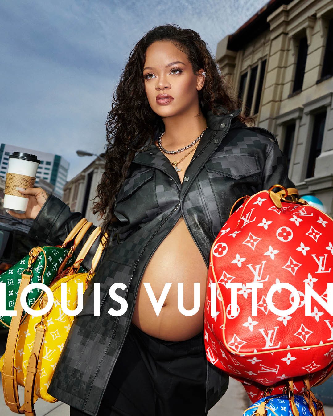 Rihanna Louis Vuitton Men Spring Summer 24 Home Decor Poster