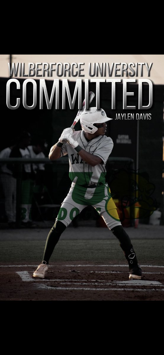 jaylendavis63's tweet photo. With some complications with Stillman College , I will be now taking my talents to Wilberforce University! 🔰🐶@wubaseball1856 https://t.co/8ATWzmwnkl