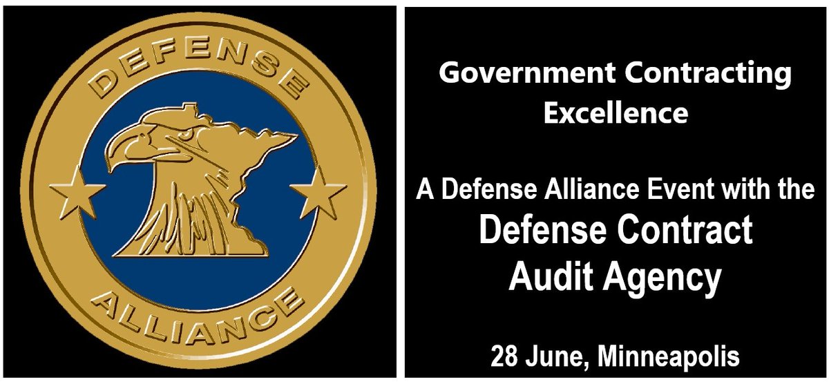 defense_cluster's tweet photo. Attend on 28 June for the latest best practices in federal government accounting - presented by DCAA.  Go to https://t.co/AjA0z0OwFT to register. https://t.co/m67YL8lOQx