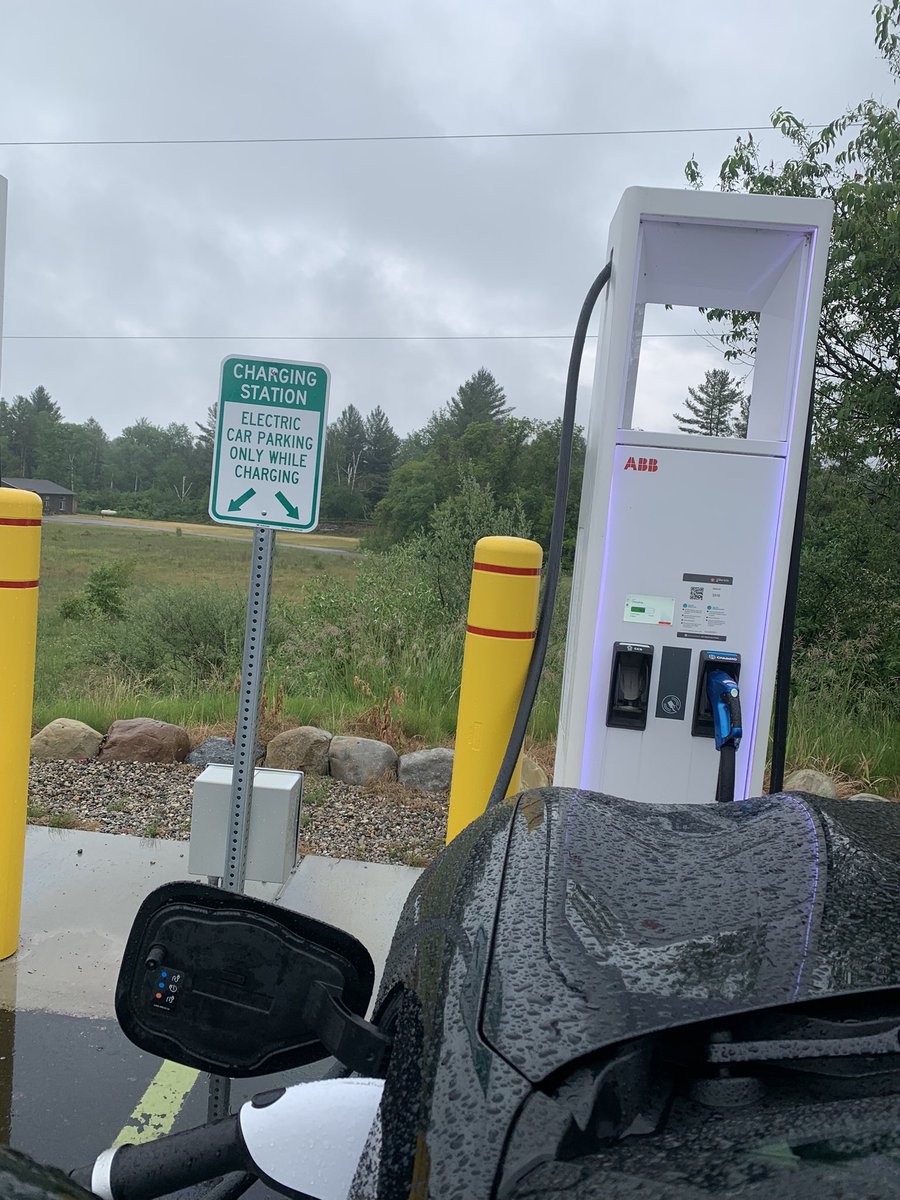 Took my first real road trip in my <a href="/FordMustang/">Ford Mustang</a> Mach-E today and it couldn’t have gone better. More planning for charging upfront, but the Ford dealer in West Branch was👌- 20 min stop then back on the road to Alpena. Will update tomorrow with where I’m visiting &amp; the drive home!