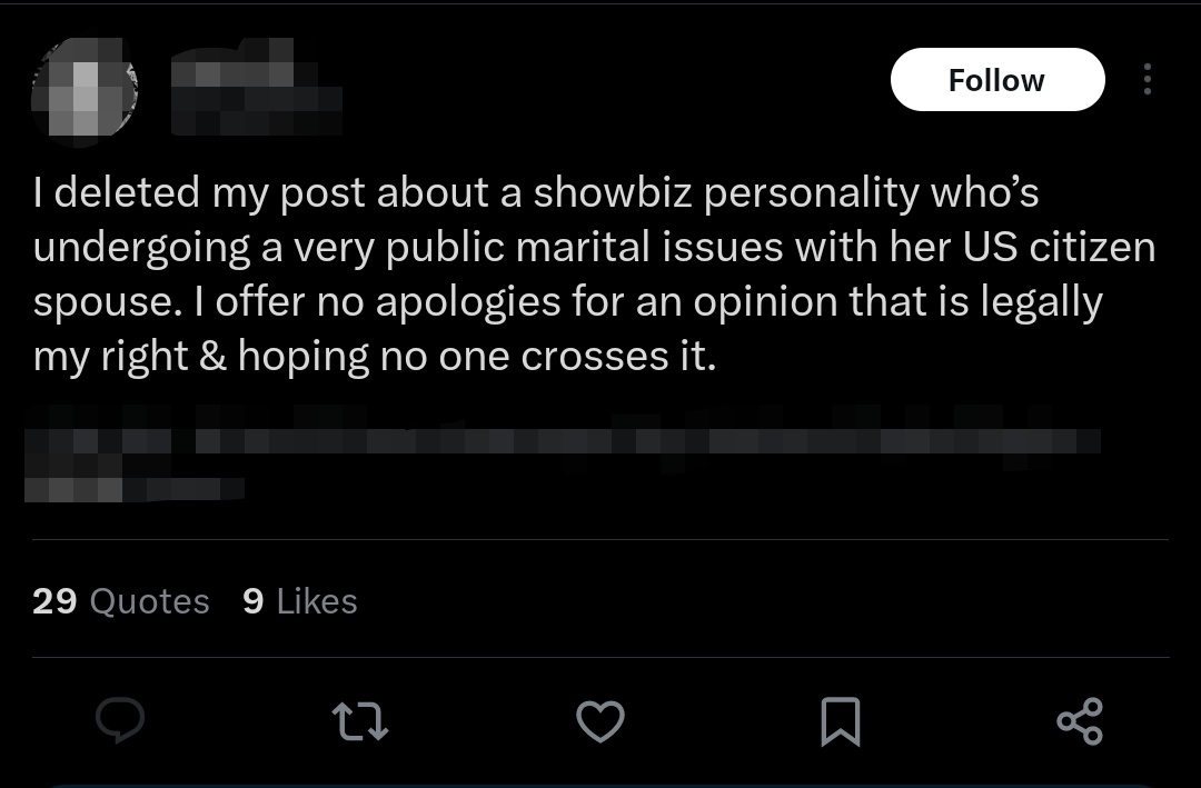 maroon_ranger's tweet photo. This is exactly why tortured people prefer keeping the pain to themselves til they snap. Look upon @pokwang27 w/ kindness instead! Some of us process things this way! If you can't help, at least learn from it &amp; do no harm. You have the option to avoid what makes you uncomfortable https://t.co/sR5NXNtVmw