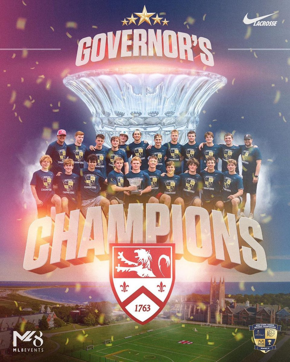 Ml8Events's tweet photo. The 2023 ‘High School Summer National Championship’ Champions! 

Congrats Governors, alongside Defensive MVP Andrew Almquist &amp; Offensive MVP Joe Dimella! https://t.co/LNBYIXW43c