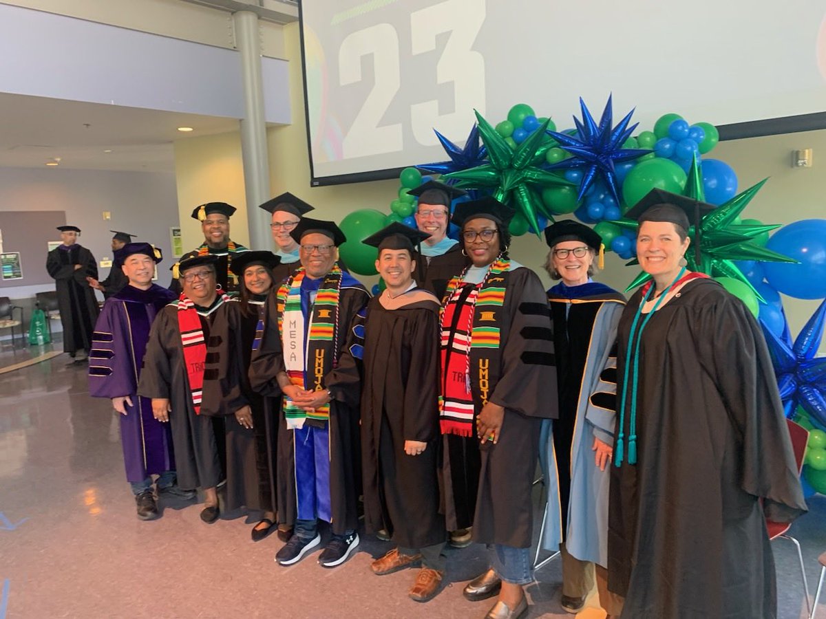 With my cabinet and trustees.  Highline Grad 2023 is a wrap.  So thankful for our students, staff and faculty.  Year 6 starts next month!