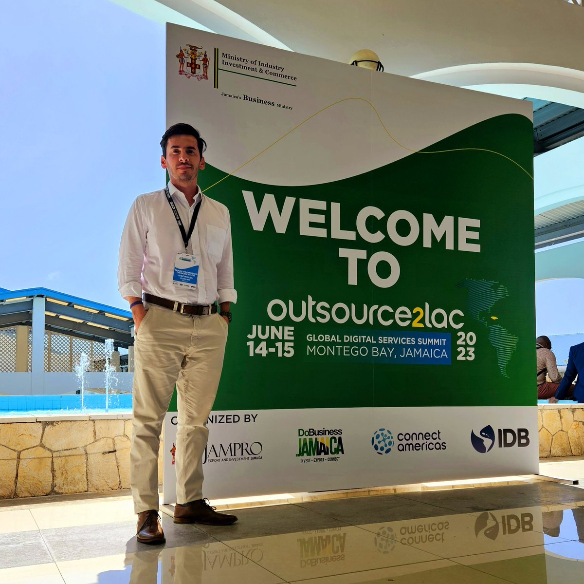 migue_echave's tweet photo. México #Impulsoglobal @SRE_mx en #Outsource2LAC 2023 organizado por @el_BID, un evento sobre servicios digitales basados en el conocimiento y la tecnología para #LAC https://t.co/zmftgf5235
