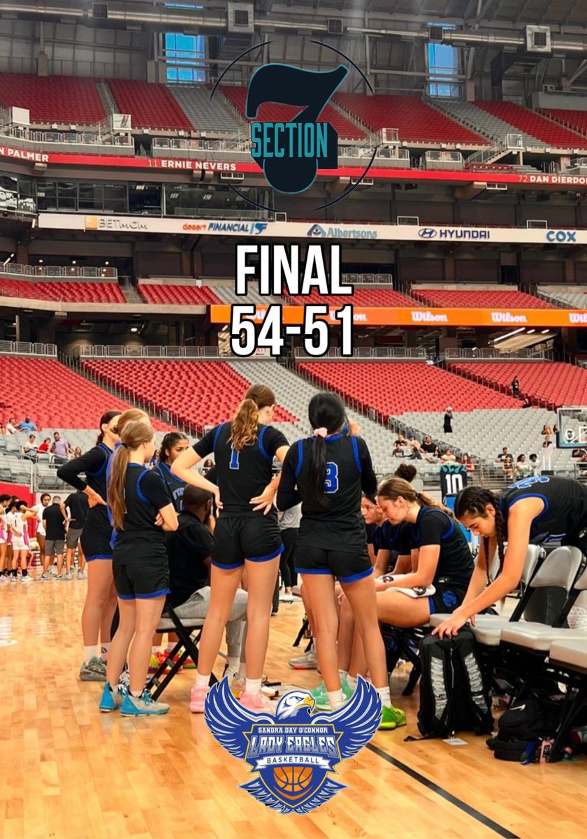 Lady Eagles Win!!!

Next Up: Round 2 | 10:30 AM (Court 6)

@SDOathletics @Section7Az 

#WeareOC #BuiltonCulture