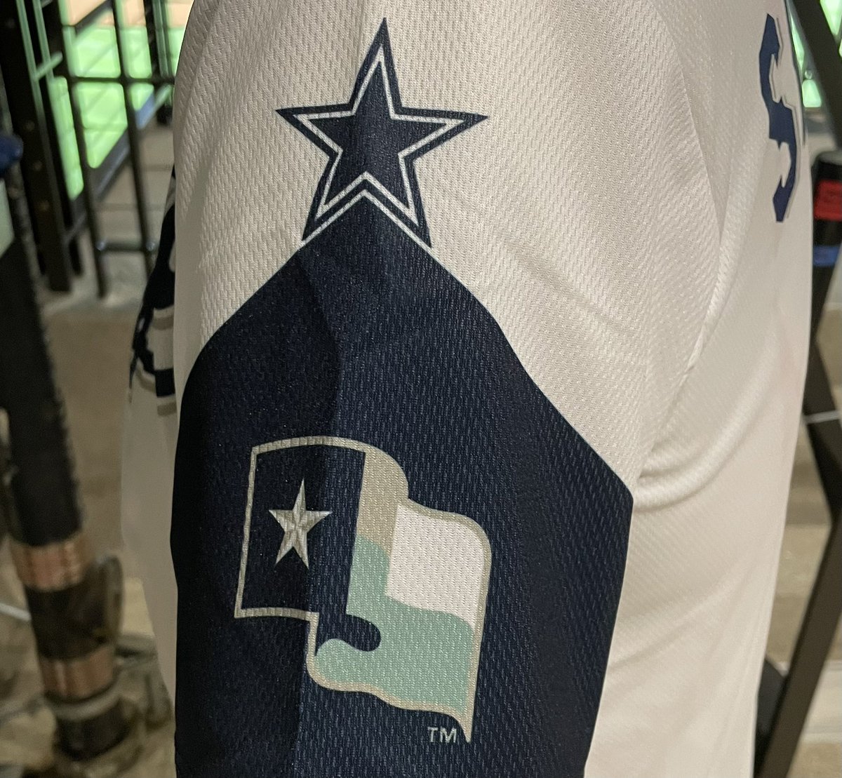 Jon Machota on Twitter "Dallas Cowboys themed jerseys at tonight’s