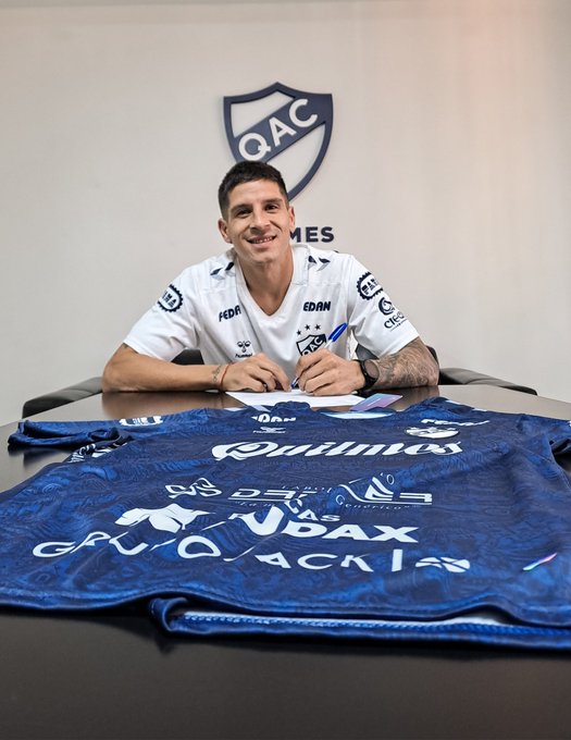 PlanetaCervece1's tweet photo. Ivan Ramirez es nuevo refuerzo de Quilmes, firmó está tarde su contrato con el club hasta diciembre de 2024.

Bienvenido Iván!!🤝🏻

#Quilmes #Qac #Refuerzos #PrimeraNacional https://t.co/7d0KeG8Hn1