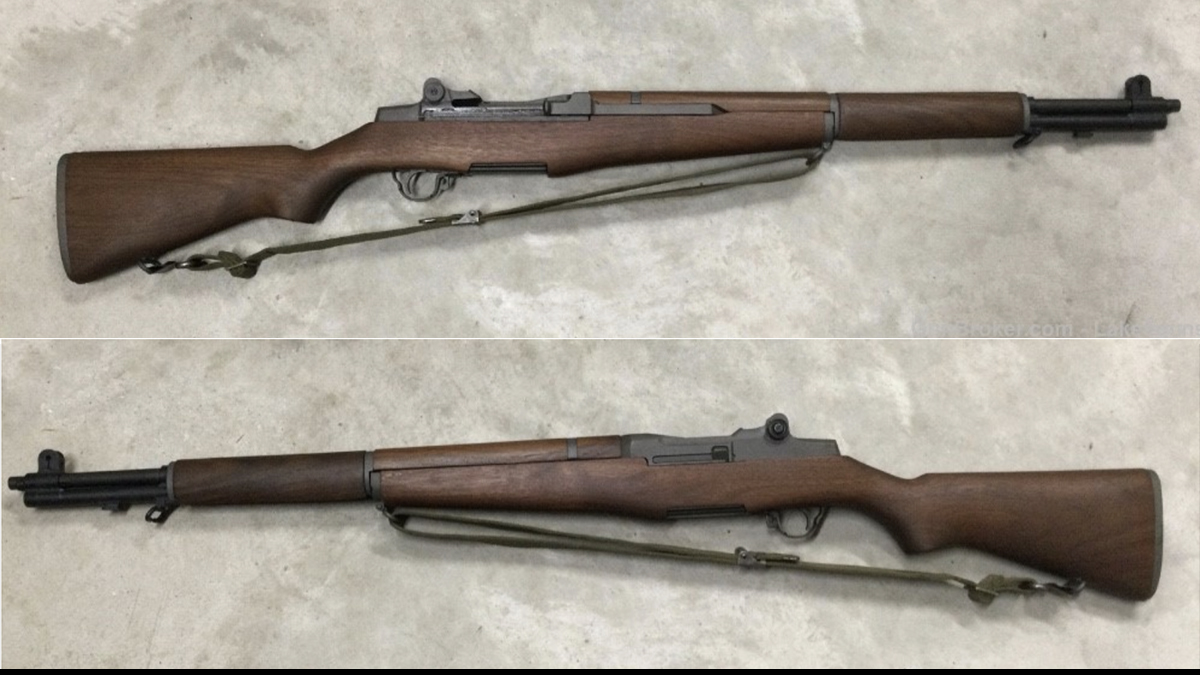 M1 Garand WW2 Rifle. 🔥 See them here: bit.ly/3m2CI0H

🥸 Do you have one in your collection?

#gunbroker #m1garand