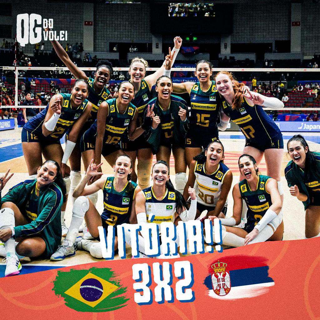 🔥 QUE JOGO

Em uma montanha russa de emoções, um show nos bloqueios e uma reta final digna de aplausos, DEU BRASIL!

O Brasil confirma sua quinta vitória na competição e QUE PARTIDA DA THAISA! 

#VoleiNoSportv