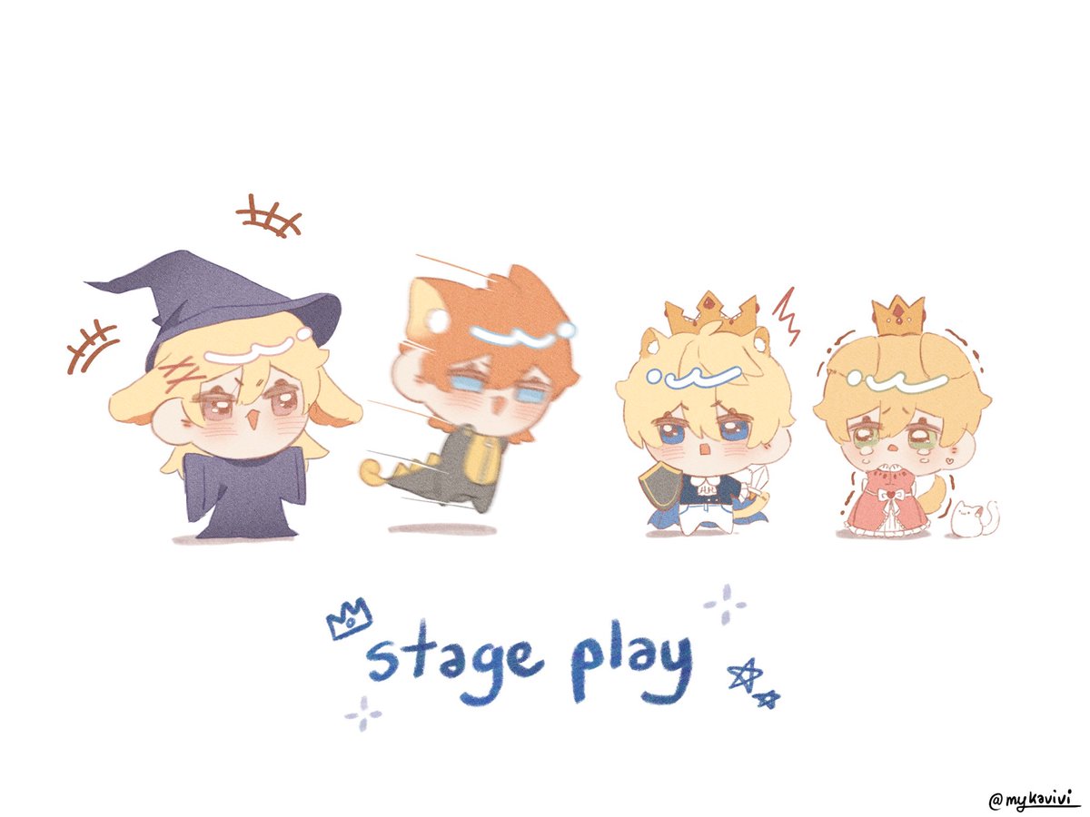 Stageplay 💧🍡🏛️🛡️

#kaveh #thoma #childe #gepard