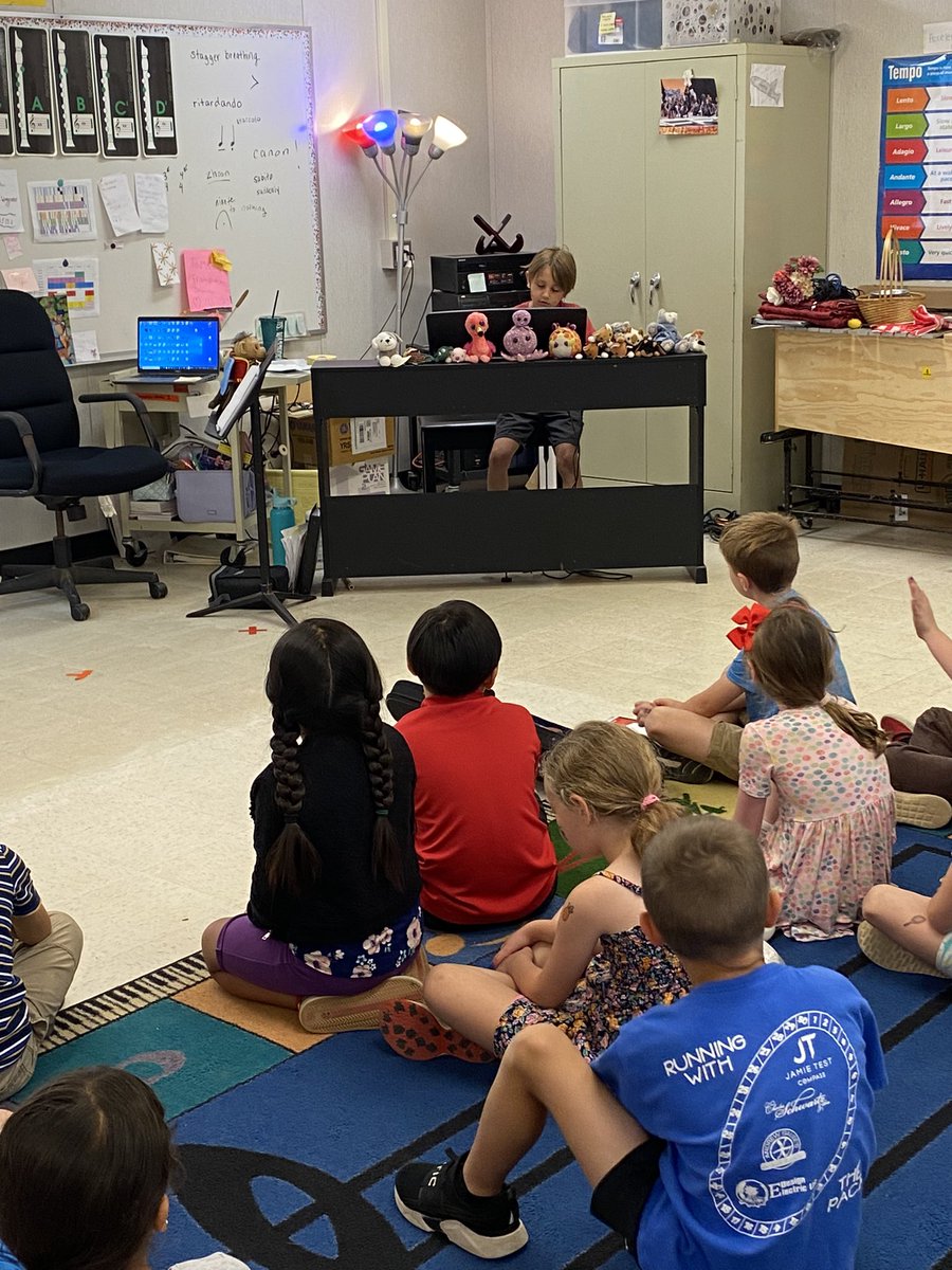 We closed the school year with our favorite…Music Share Day!!