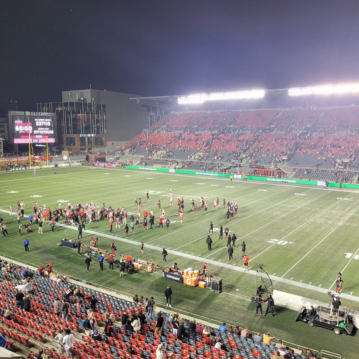 REDBLACKS lose 26-15. 

We simply can't score an offensive touchdown.  So frustrating.  

Sad for my City. #RNation