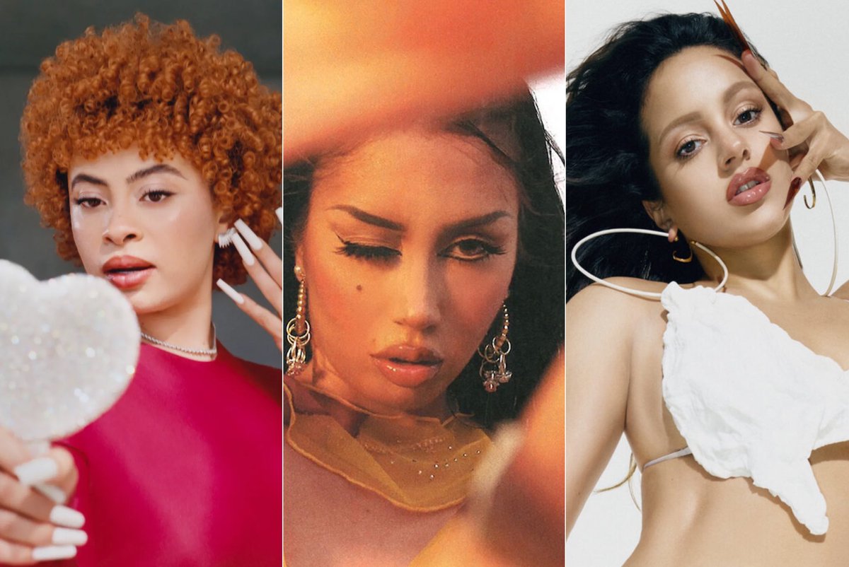 Pop Crave on Twitter "Ice Spice tells TeenVogue she listens to Kali Uchis and Rosalia to relax