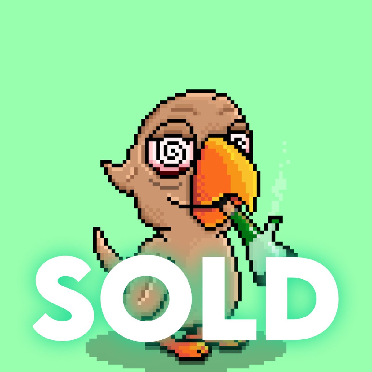 weedbirdclub's tweet photo. S O L D 🔥

Huge shoutout to @SloppySkulls for collecting Weedbirds. I truly appreciate your support!

Everyone please follow his new account @SloppySkulls 💀🔥

Thank you 🙏💜 https://t.co/CGryVnPJqQ