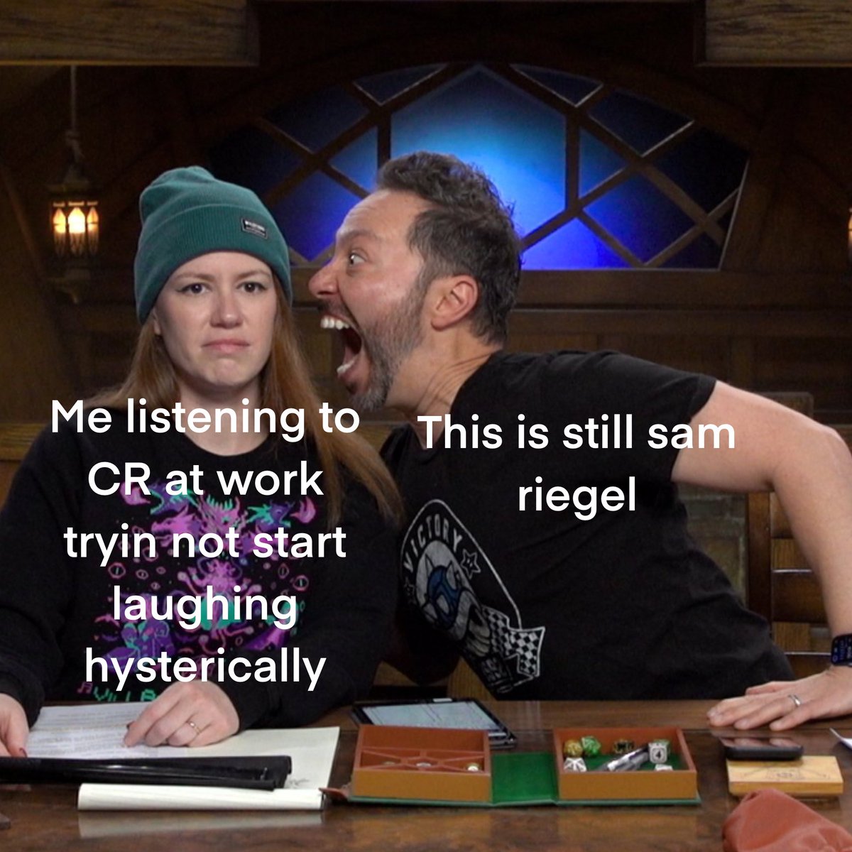 DangIt_grace's tweet photo. @CriticalRole Easy https://t.co/9xtu9yIyOT
