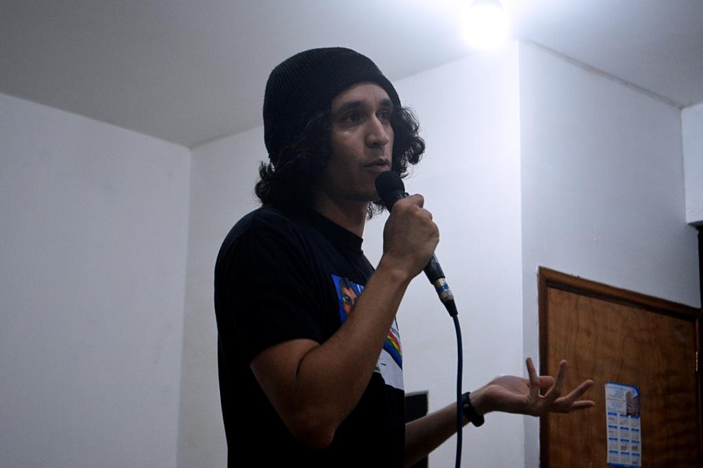 RodolfoParedesL's tweet photo. ¡A casa llena! 😎
Desde la @LaRepublica_tv y el @cenurrula llevamos #HumorConProposito al Núcleo Universitario Rafael Rangel, con un divertido Show de #StandUpComedy en la sala de cine José Ignacio Cabrujas 🎞️🎥
#ULA #NURR #Trujillo https://t.co/V19XBUJBxN