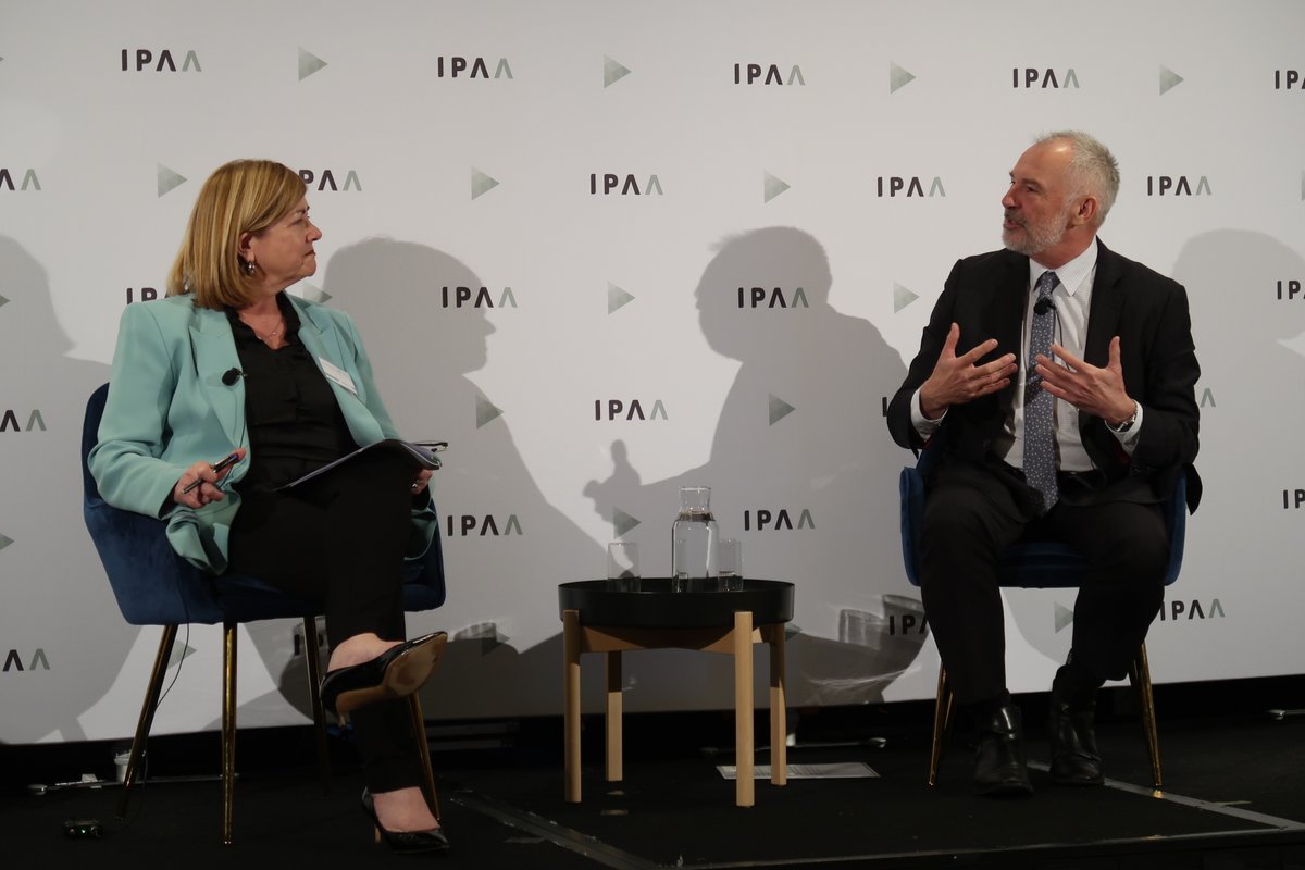 IPAAACT's tweet photo. “When we talk about deep cultural change, people have to experience a journey to do that.”
Dr de Brouwer on the concept of 'radical incrementalism' and how it applies in the context of creating the best public service possible.
#IPAAEvents #APSReform https://t.co/iNThKVtycW